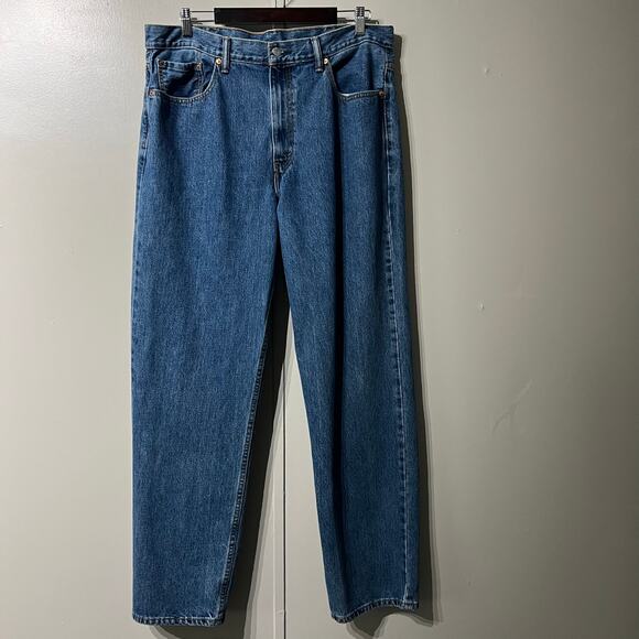 Levi's Other - Levi's 550 Relaxed Straight Leg Work Wear Blue Denim Jeans | Men's Size 38X34